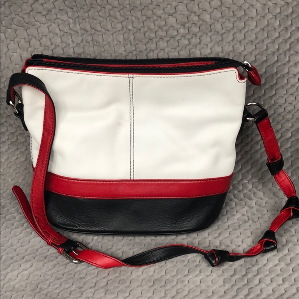 New York Genuine Leather Shoulder Purse